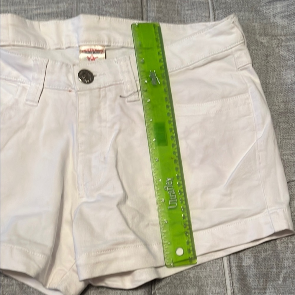 White Women's Shorts - Picture 7 of 8